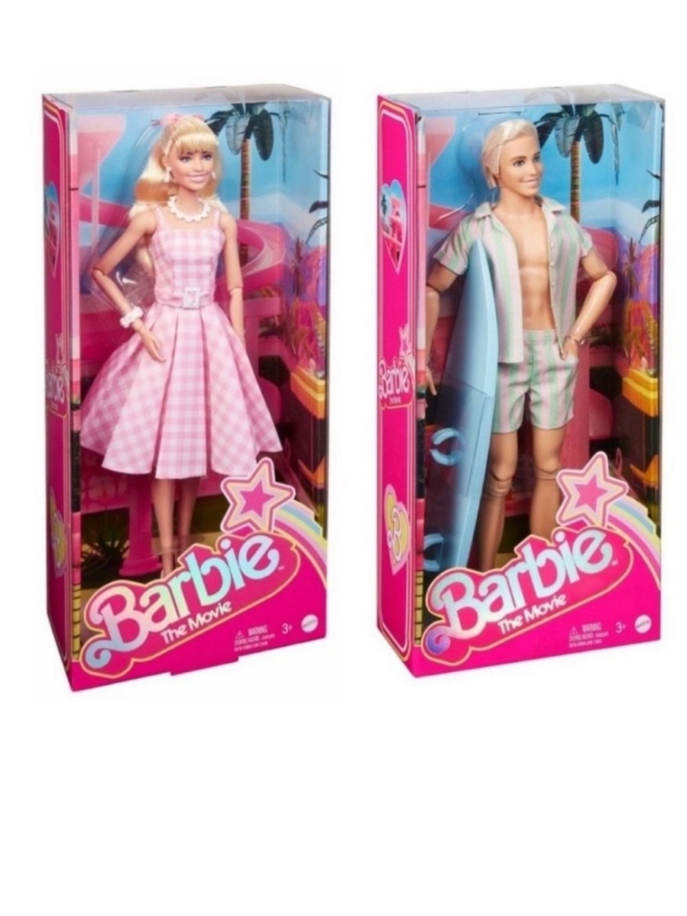 {Barbie The Movie} Collectible Barbie & Ken Doll 11.5" Bundle - NWT